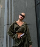 Велюр спортивный костюм женский ANB-465A800