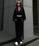 Велюр спортивный костюм женский ANB-465A800