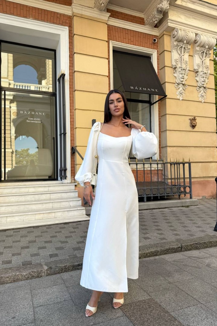 Платье с разрезом DAD-239A500