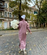 Платье с воротником хомут AP-1120.1A550