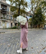 Платье с воротником хомут AP-1120.1A550