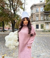 Платье с воротником хомут AP-1120.1A550