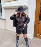 Кружевной топ под пиджак  VW-1611A320