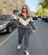 Спортивный костюм женский без капюшона PRAT-2293A740