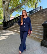 Брючный костюм тройка женский  MA-N2112A850