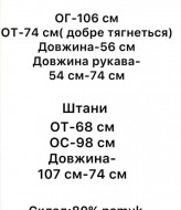 Трикотажный костюм NON-127A1400