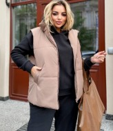 Костюм с жилеткой женский теплый  AB-1831A18B17