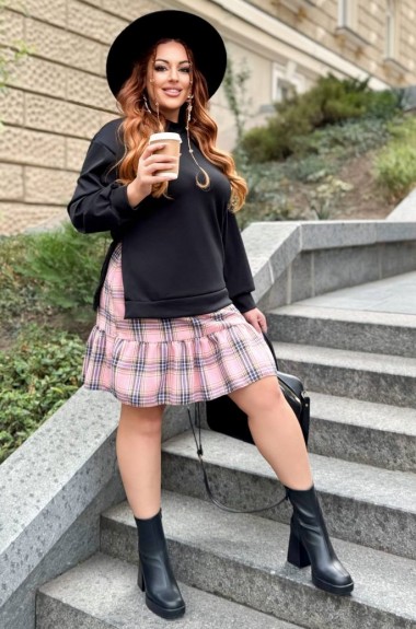 Костюм двойка с юбкой  MA-N2134A700