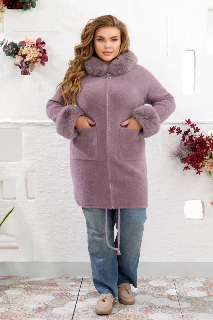 Пальто з хутром MAX-939A1400