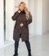 Пальто альпака с мехом MAX-948A1250