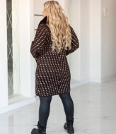 Пальто альпака с мехом MAX-948A1250