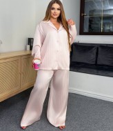 Шелковая пижама с брюками  AB-1825A19