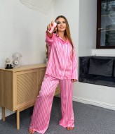 Шелковая пижама с брюками  AB-1825A19
