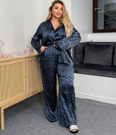 Шелковая пижама с брюками  AB-1825A19