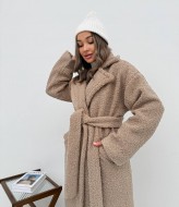 Пальто з поясом ANA-1642A30