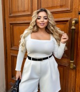 Лонгслив с квадратным вырезом ELR-1122A400