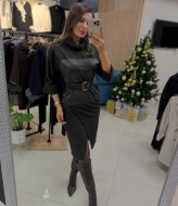 Комбінована сукня RED-rs147A650