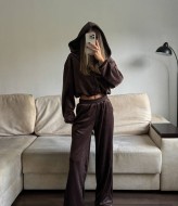 Женский велюровый спортивный костюм  CULT-2094A550