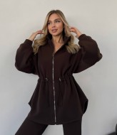 Кофта на замке без капюшона  ANA-1694A12