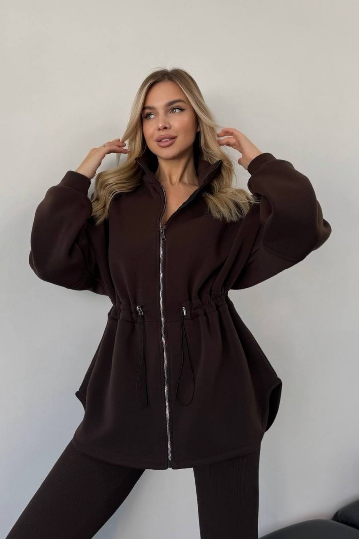 Кофта на замке без капюшона  ANA-1694A12