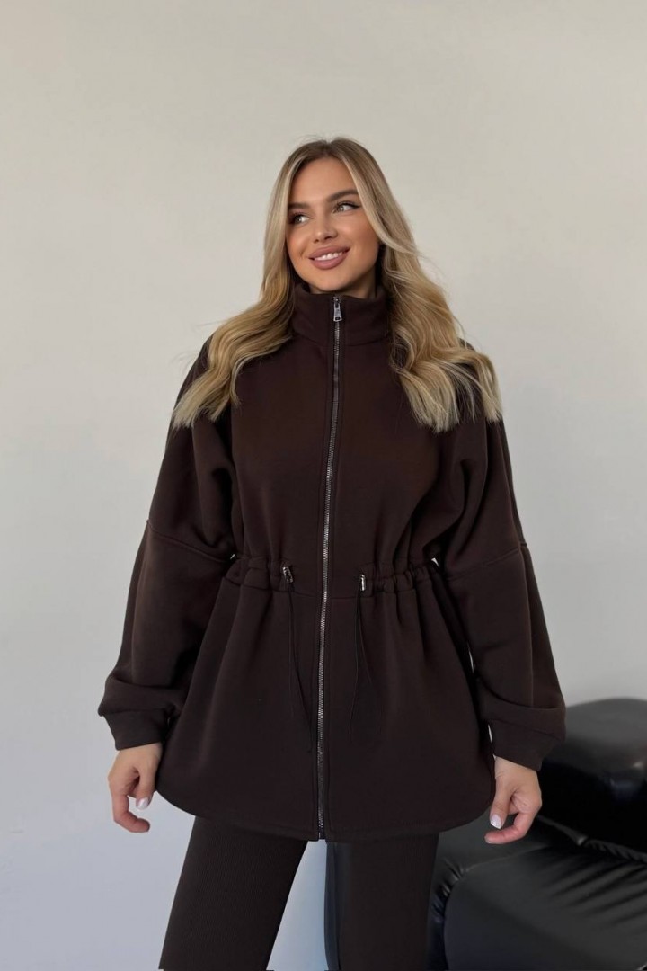 Кофта на замке без капюшона  ANA-1694A12