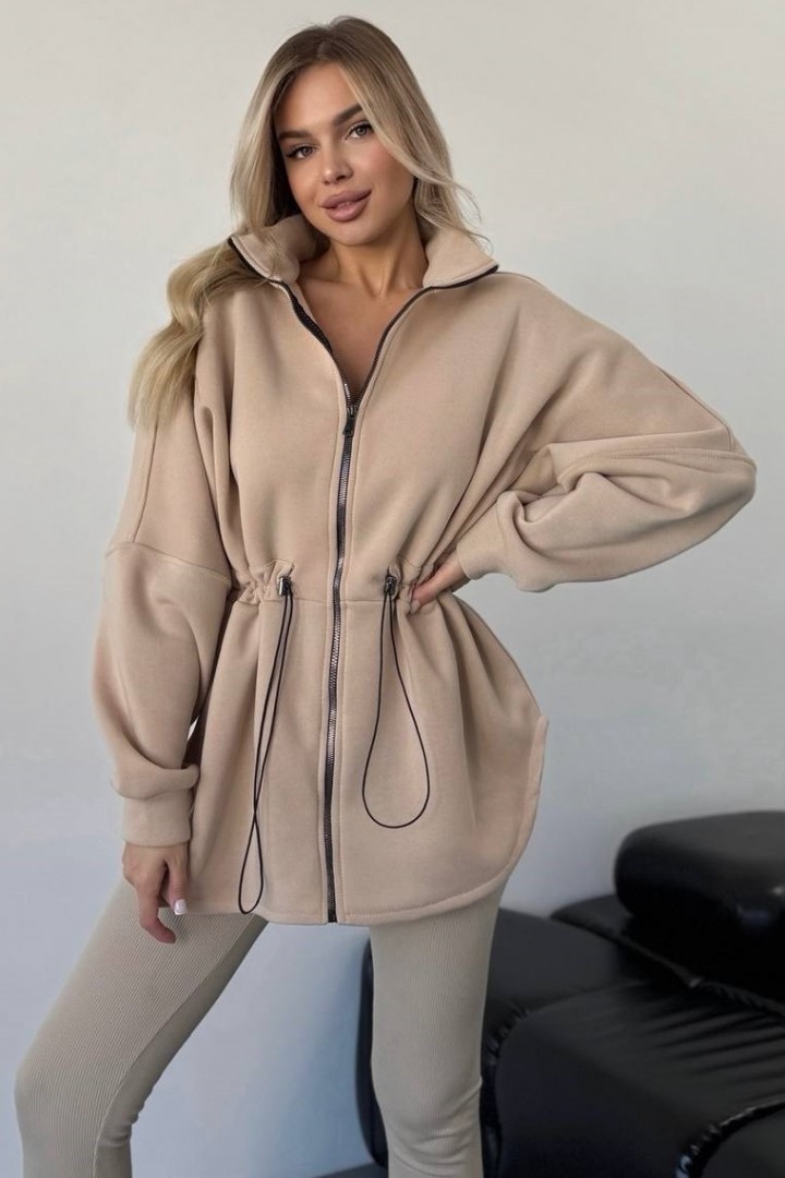 Кофта на замке без капюшона  ANA-1694A12