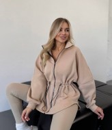 Кофта на замке без капюшона  ANA-1694A12