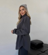 Кофта на замке без капюшона  ANA-1694A12