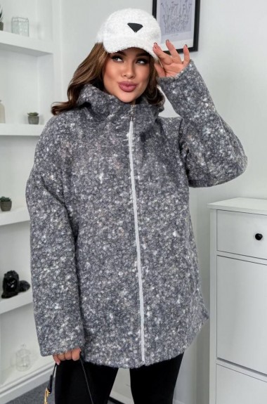 Теплый кардиган на молнии AD-7873.1A380 Теплый кардиган на молнии AD-7873.1A380