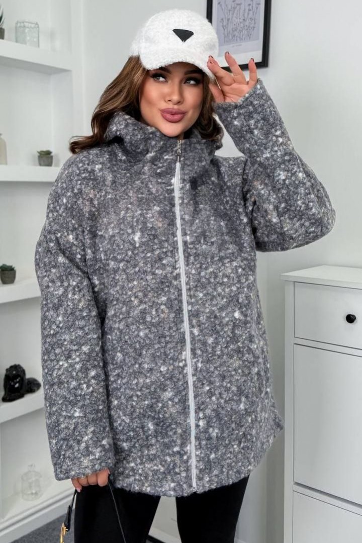 Теплий кардиган на блискавці AD-7873.1A380