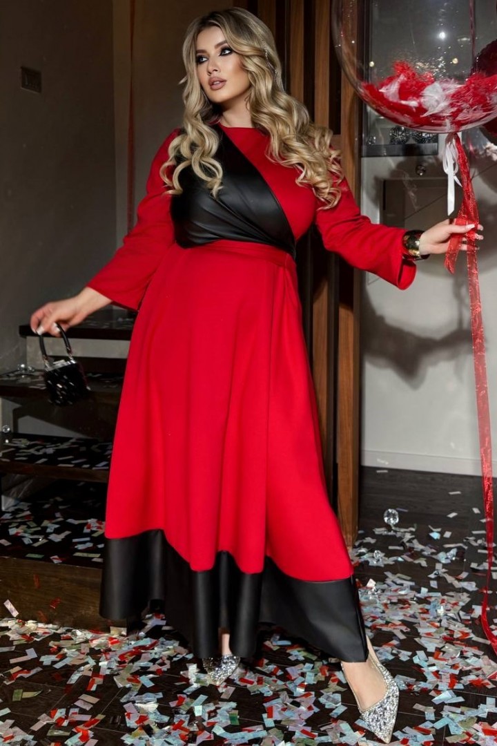 Комбінована сукня ET-8931A780