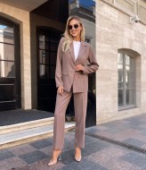 Женский брючный деловой костюм ANA-1613A18 Женский брючный деловой костюм ANA-1613A18