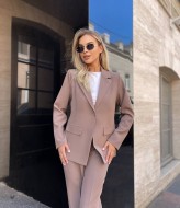 Женский брючный деловой костюм ANA-1613A18 Женский брючный деловой костюм ANA-1613A18