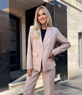 Женский брючный деловой костюм ANA-1613A18