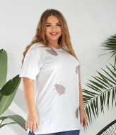 Женская оверсайз футболка ELR-4015A400