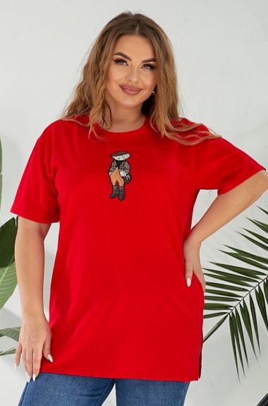 Футболка oversize женская ELR-4014A300