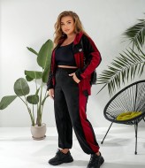 Спортивный костюм велюровый женский LZ-L902A720