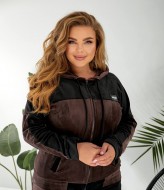 Спортивный костюм велюровый женский LZ-L902A720