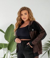 Спортивный костюм велюровый женский LZ-L902A720