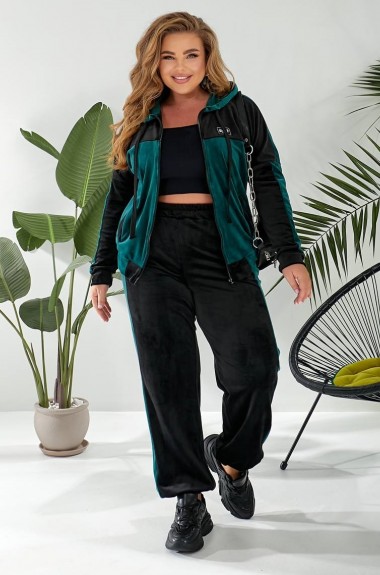 Спортивный костюм велюровый женский LZ-L902A720