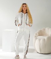 Велюровый костюм с лампасами VM-10505A590