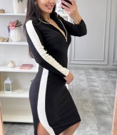 Обтягивающее платье с длинным рукавом KG-537A420