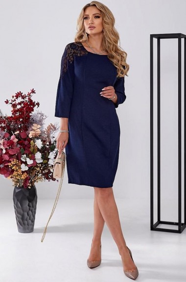 Сукня з гіпюровими вставками GOL-1252A650