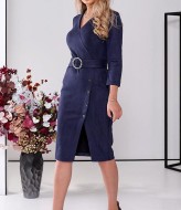 Замшевое платье GOL-1480A750