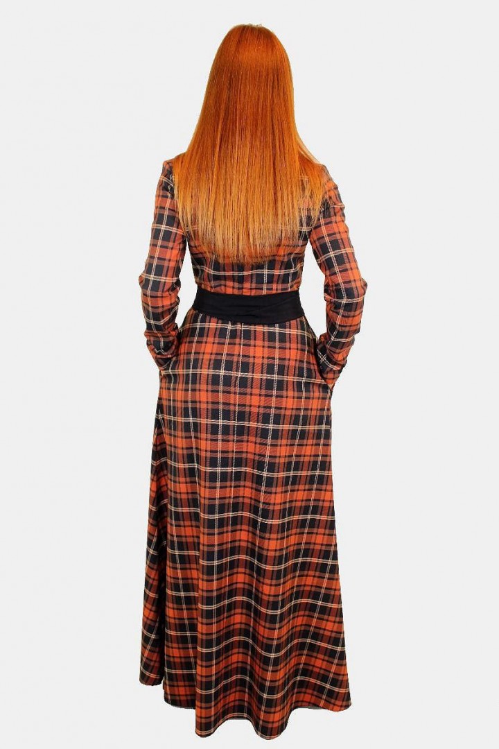 Довга сукня GOL-1199A750