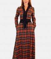 Довга сукня GOL-1199A750