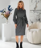 Платье теплое женское GOL-1697A650