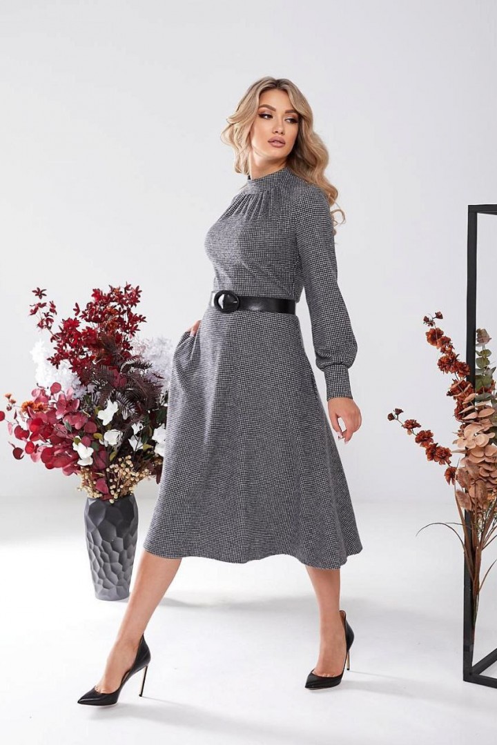 Трикотажна сукня GOL-1696A700