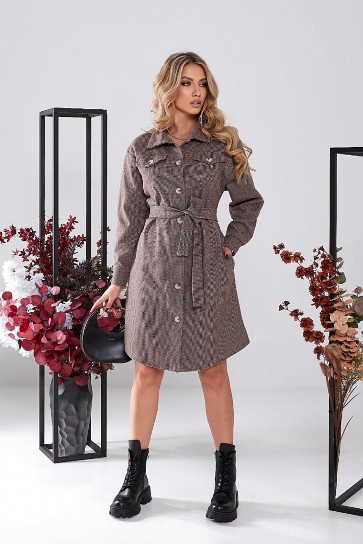 Сукня на гудзиках GOL-1702A700