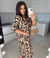 Платье с принтом KG-2346A480